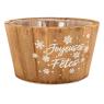 Round pine basket