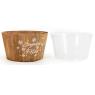 Round pine basket