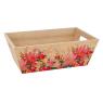 Natural paulownia basket