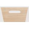 Natural paulownia basket
