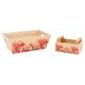 Natural paulownia basket