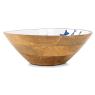 Round basket in mango