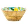 Small sauce bowl in mango and resin