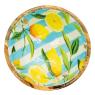 Small sauce bowl in mango and resin