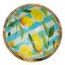 Small sauce bowl in mango and resin