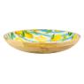 Basket in mango and resin