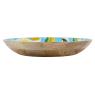 Basket in mango and resin