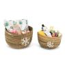 Lot de 2 cache-pots en bananier