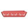 Foldable cardboard basket