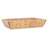 Foldable cardboard basket
