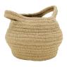 Natural jute basket