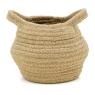 Natural jute basket
