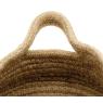 Natural jute basket