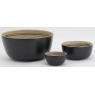 Black bamboo bowl