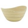 Oval bamboo basket