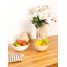 Oval bamboo basket