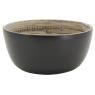 Black bamboo bowl