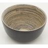 Black bamboo bowl