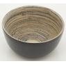 Black bamboo bowl