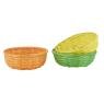 Round bamboo basket 
