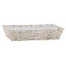 Cardboard rectangular basket