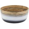 Lacquered bamboo fruit basket