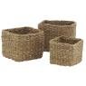 Natural rush flower pot covers