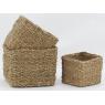 Natural rush flower pot covers