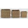 Natural rush flower pot covers