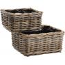 Pulut rattan baskets