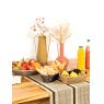 Round rattan basket