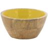 Mango wood and resin bowl