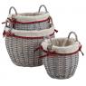 Half willow baskets