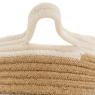 Corbeilles en corde de coton et jute