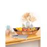 Willow boat basket