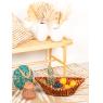 Willow boat basket
