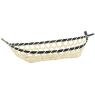 Bamboo basket with boat shape