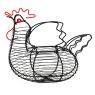 Metal hen box