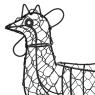 Wire mesh chicken basket