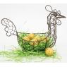 Wire mesh chicken basket