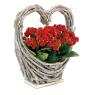 Vine stalk heart basket