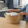Willow clothes basket
