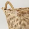 Laundry basket in rattan