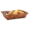 Rectangular split willow basket
