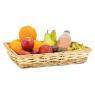 Rectangular split willow basket