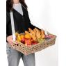 Rectangular pulut rattan basket