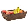 Rectangular rope basket