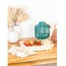 Rectangular bamboo basket