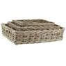 Pulut rattan rectangular baskets