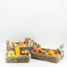 Pulut rattan rectangular baskets